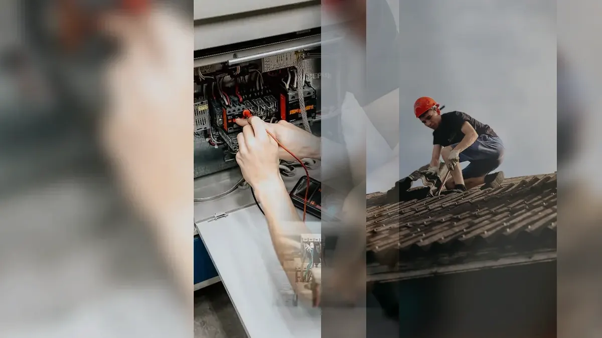 Imagen editorial con fotografías reales relacionada con Electricista Sevilla Urgencias 24 Horas / Electricista Autorizado / ElectroPro 24h