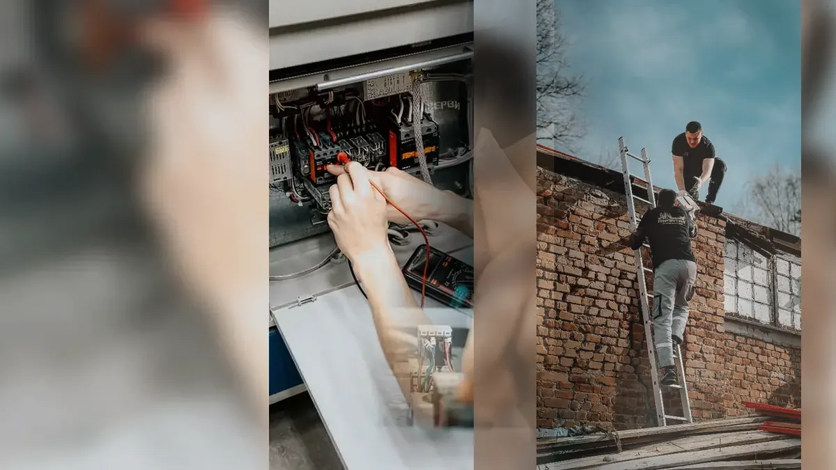 Imagen editorial con fotografías reales relacionada con Electricista Sevilla Este