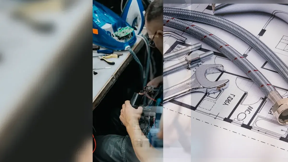 Imagen editorial con fotografías reales relacionada con Cristian Lafuente Electricidad