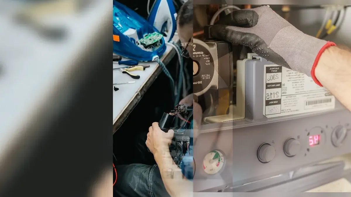 Imagen editorial con fotografías reales relacionada con Instalaciones Electricas Damian