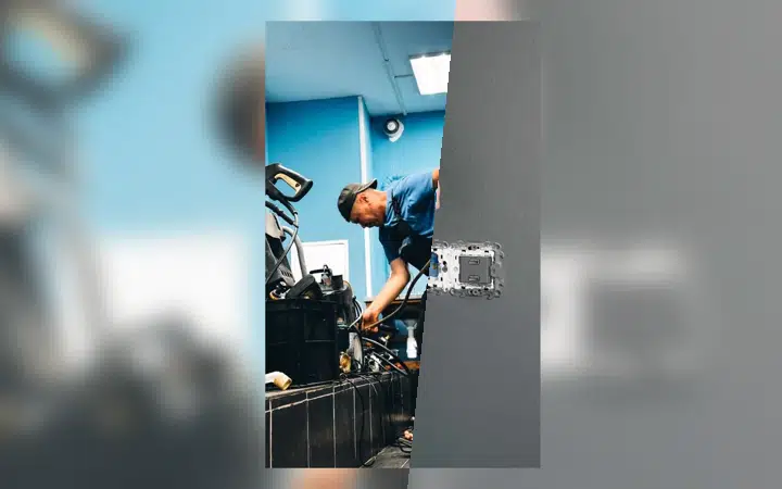 Climatización en Mérida · fotografía real de ciudad y oficio